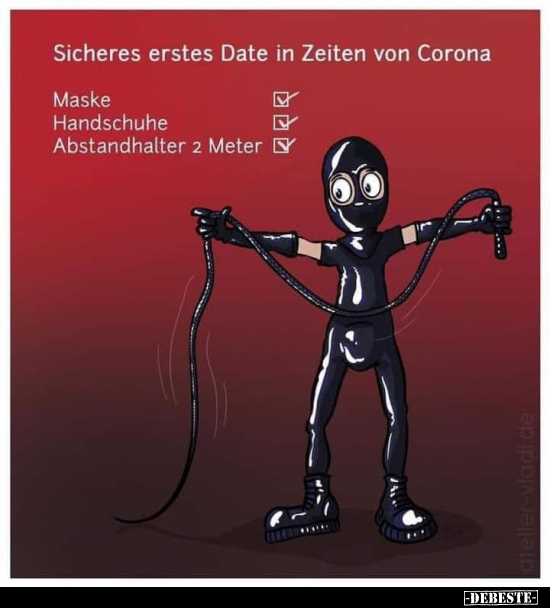Sicheres erstes Date in Zeiten von Corona.. - Lustige Bilder | DEBESTE.de