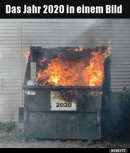 Das Jahr 2020 in einem Bild..