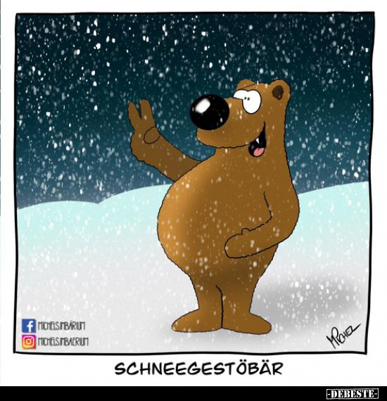 Schneegestöbär.. - Lustige Bilder | DEBESTE.de