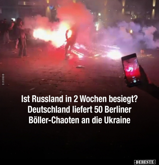 Ist Russland in 2 Wochen besiegt?.. - Lustige Bilder | DEBESTE.de