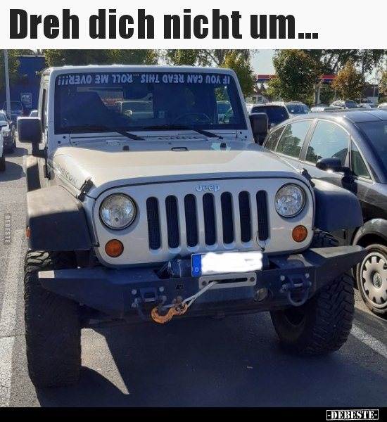 Dreh dich nicht um...