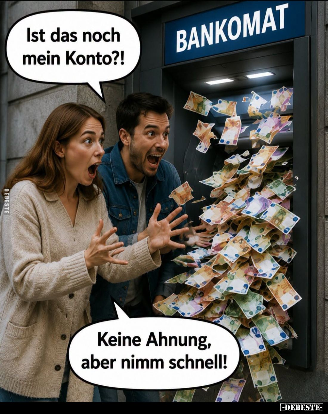 Ist das noch mein Konto?!
-
Keine Ahnung, aber nimm schnell!
