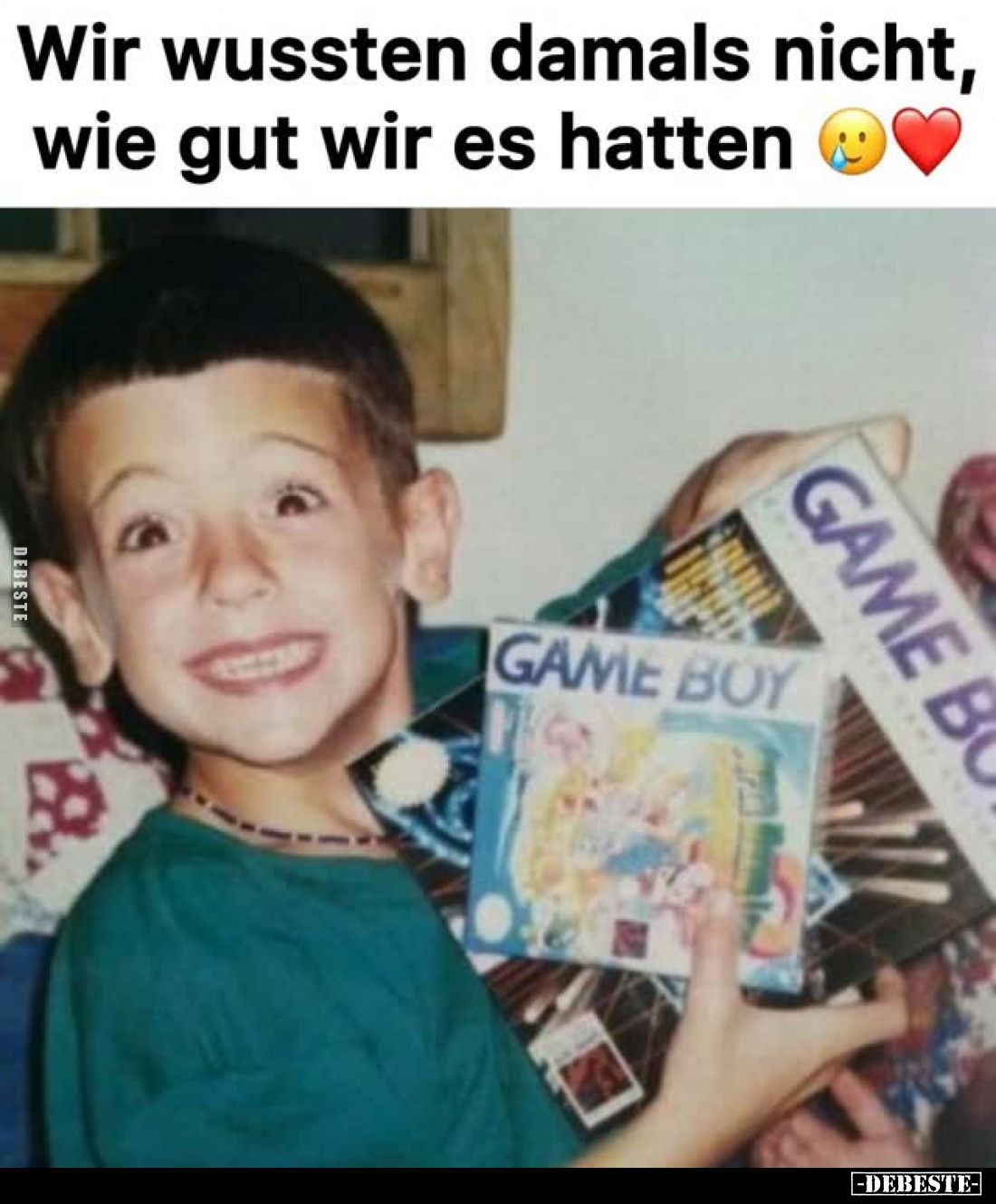 Wir wussten damals nicht, wie gut wir es hatten.