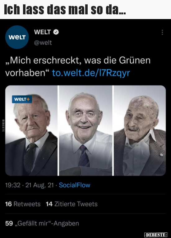 Ich lass das mal so da...