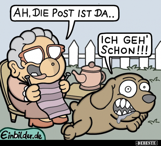 Ah, die Post ist da.. - Lustige Bilder | DEBESTE.de