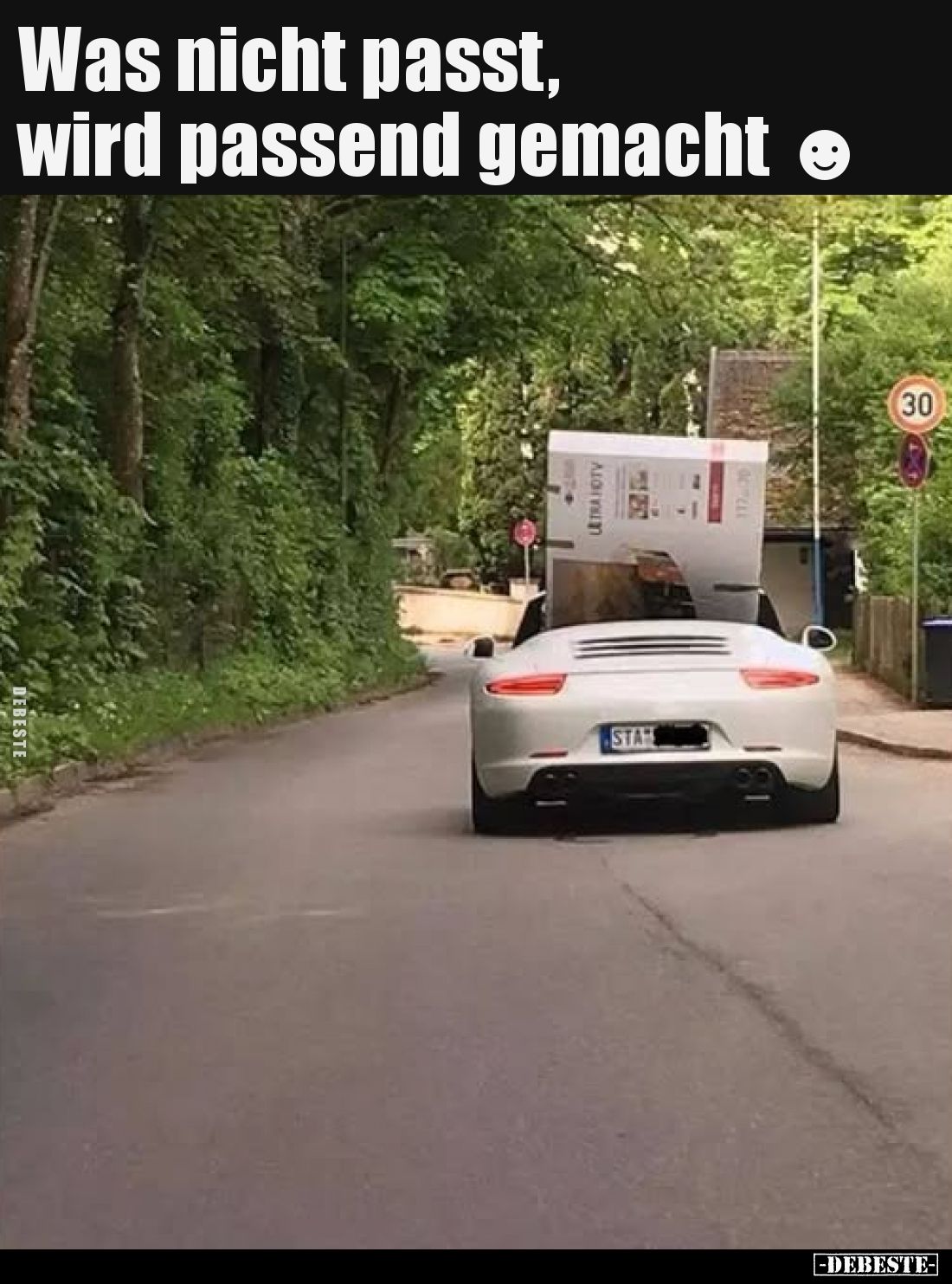 Was nicht passt, wird passend gemacht.