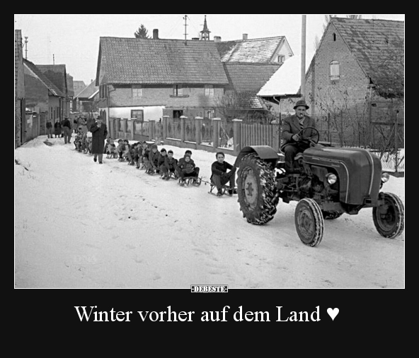 Winter vorher auf dem Land.. - Lustige Bilder | DEBESTE.de