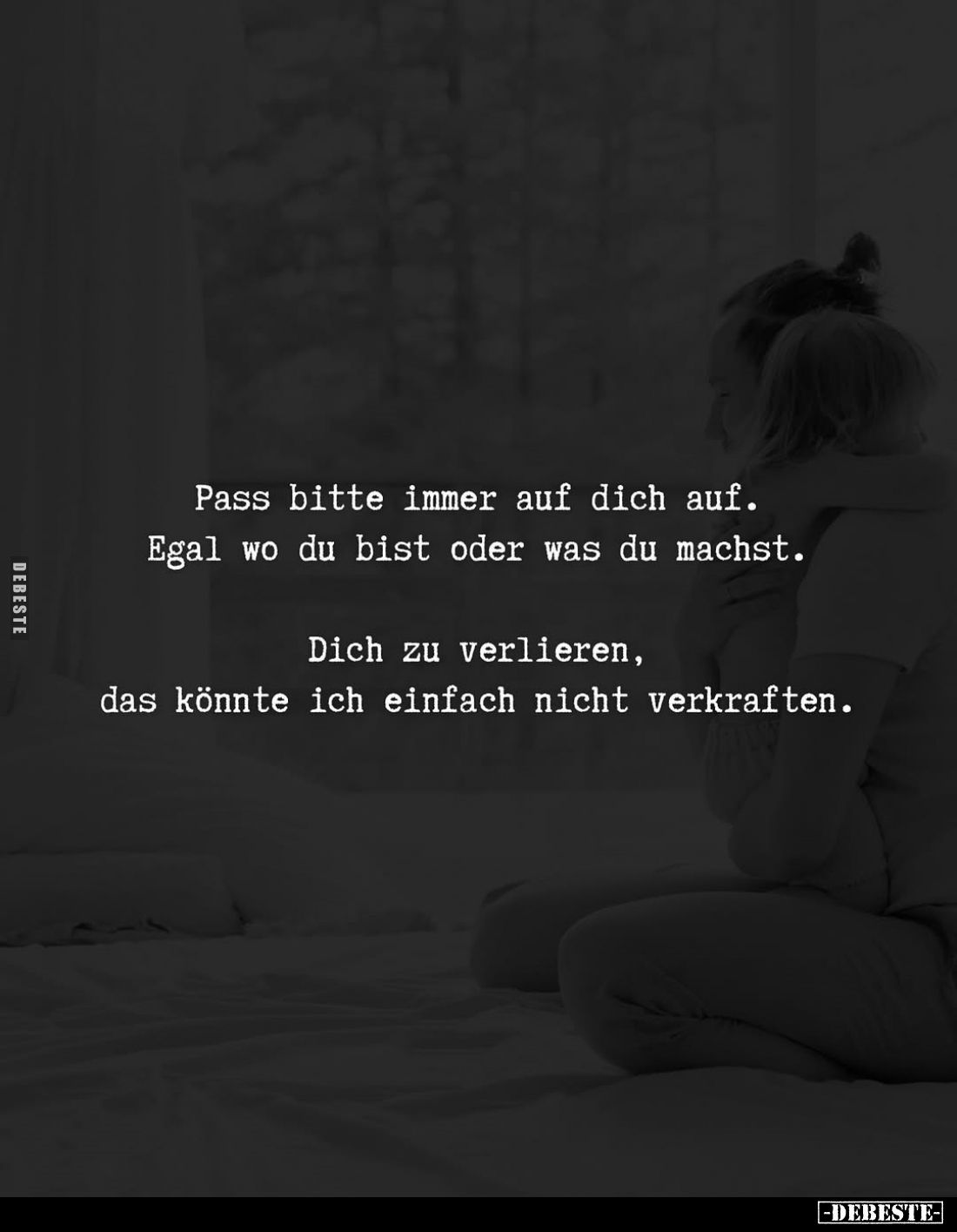 Pass bitte immer auf dich auf... - Lustige Bilder | DEBESTE.de