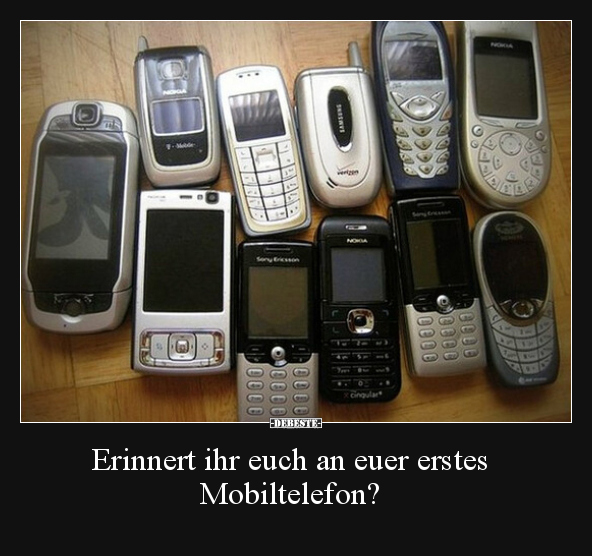 Erinnert ihr euch an euer erstes Mobiltelefon?.. - Lustige Bilder | DEBESTE.de