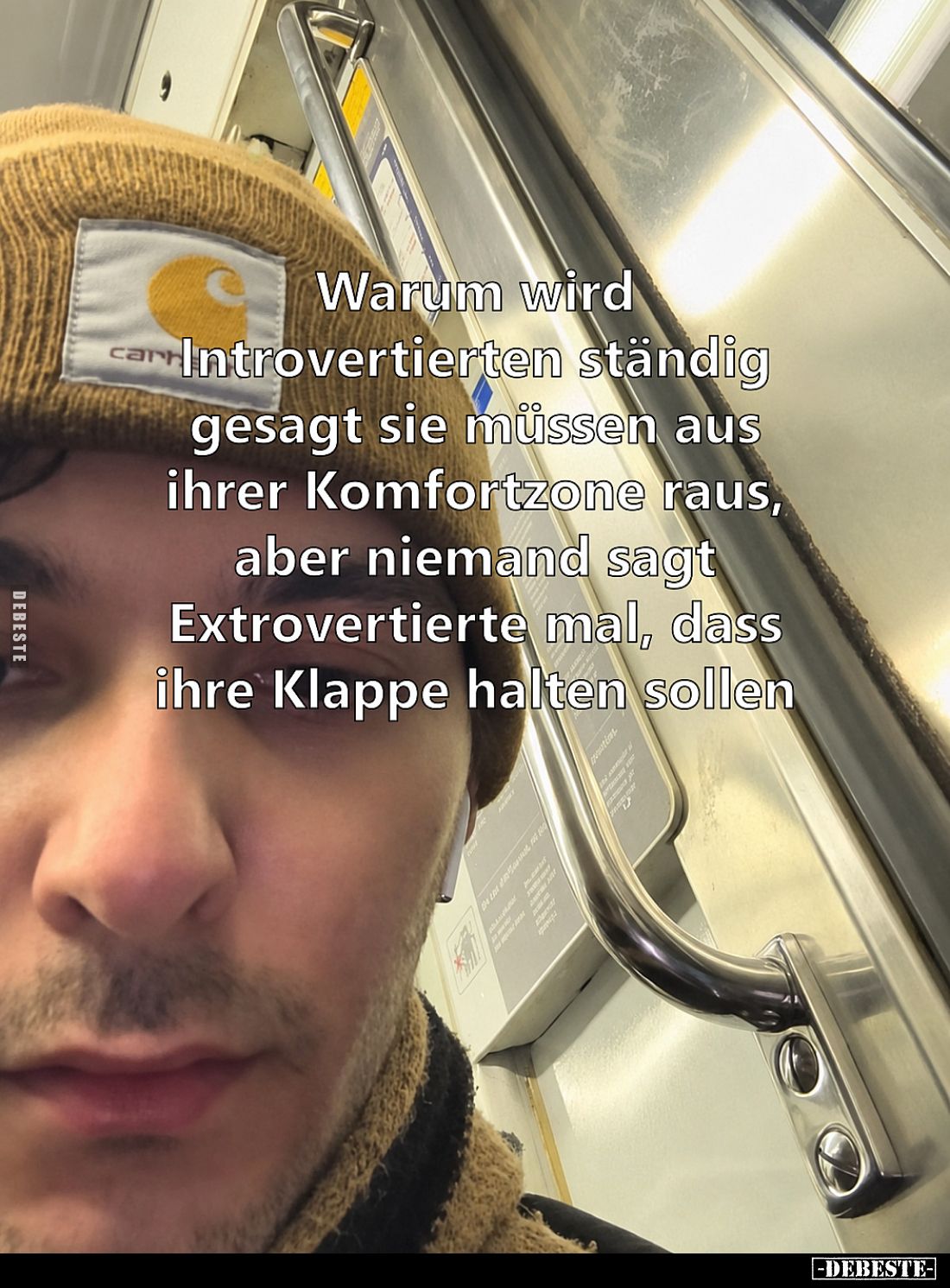 Warum wird Introvertierten ständig gesagt sie müssen.. - Lustige Bilder | DEBESTE.de