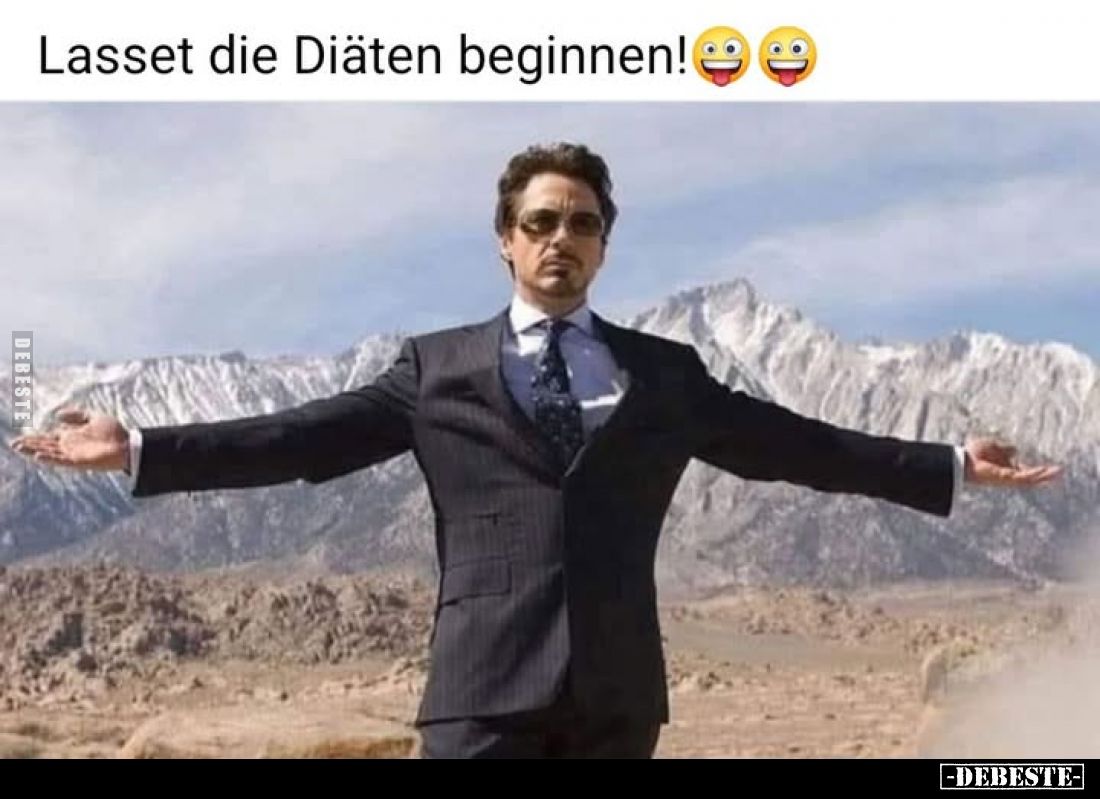 Lasset die Diäten beginnen!