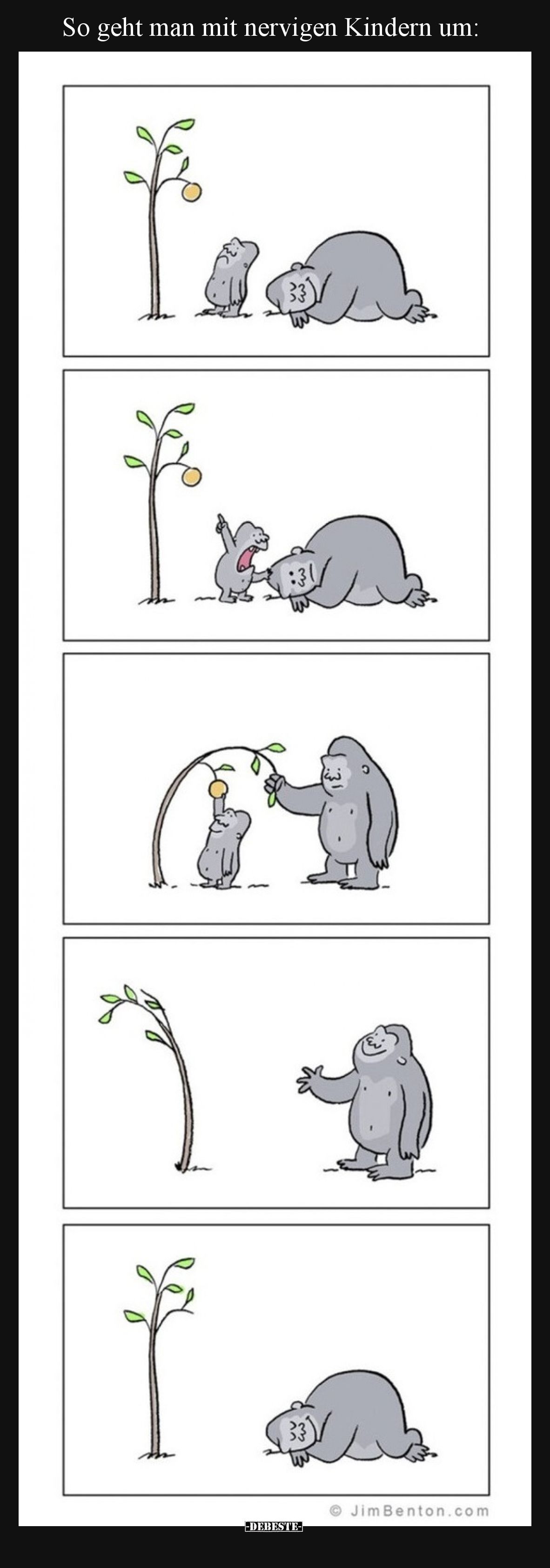 So geht man mit nervigen Kindern um: