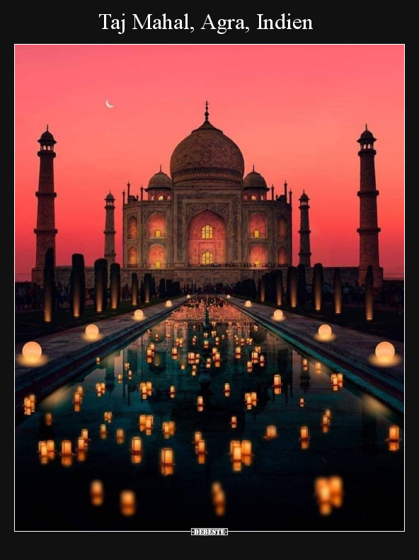 Taj Mahal, Agra, Indien.. - Lustige Bilder | DEBESTE.de