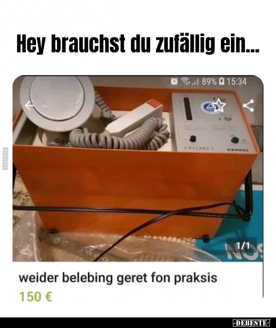 Hey brauchst du zufällig ein... - Lustige Bilder | DEBESTE.de