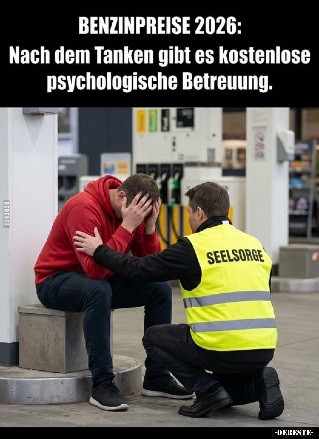 BENZINPREISE 2026: Nach dem Tanken gibt es kostenlose.. - Lustige Bilder | DEBESTE.de