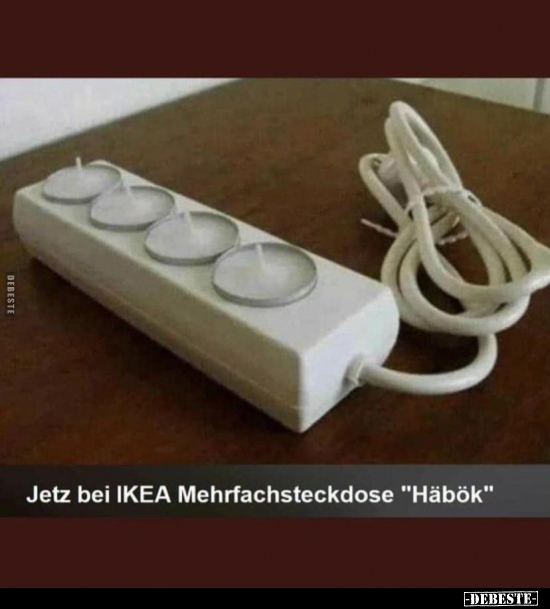 Jetz bei IKEA Mehrfachsteckdose "Häbök".. - Lustige Bilder | DEBESTE.de