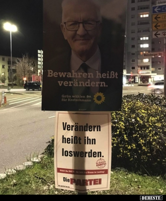 Bewahren heißt verändern..
