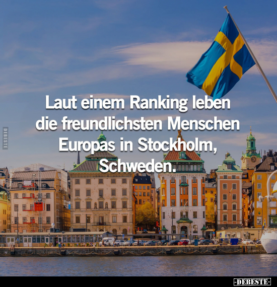 Leben, Menschen, Schweden