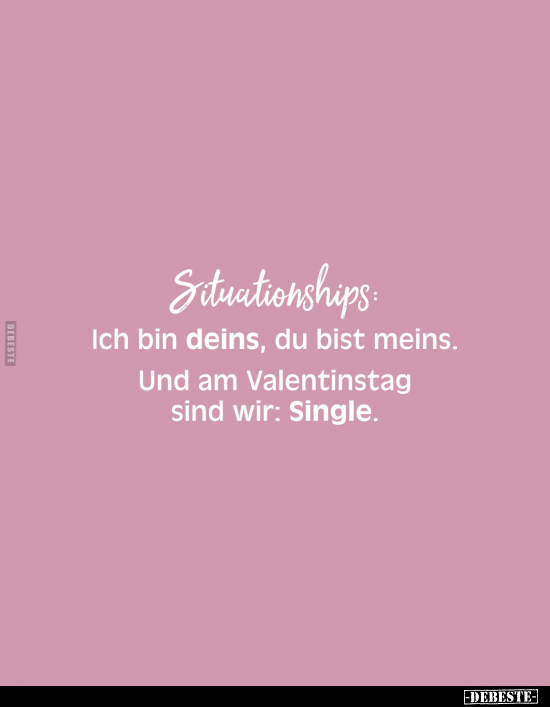 Valentinstag, Single