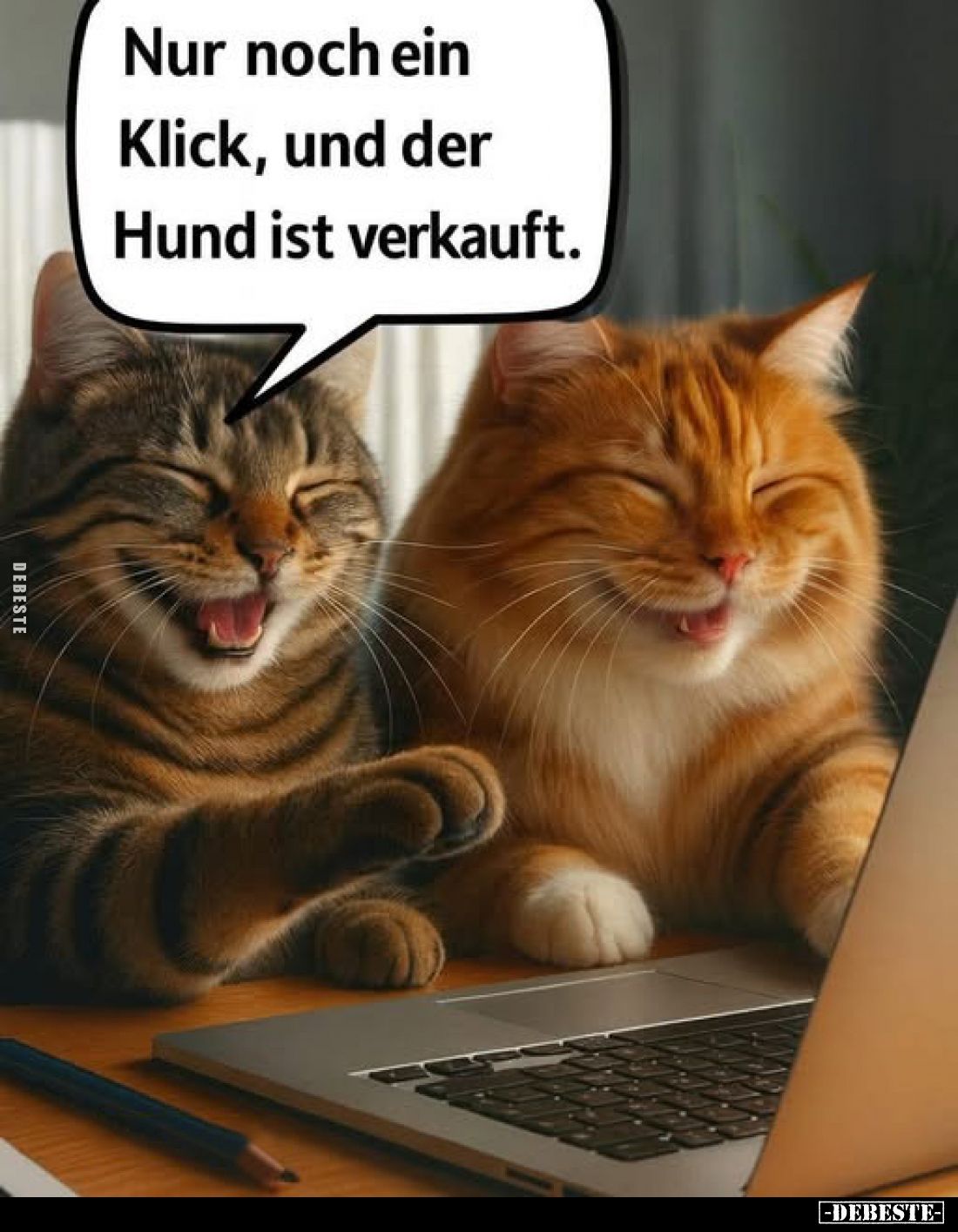 Nur noch ein Klick, und der Hund ist verkauft.