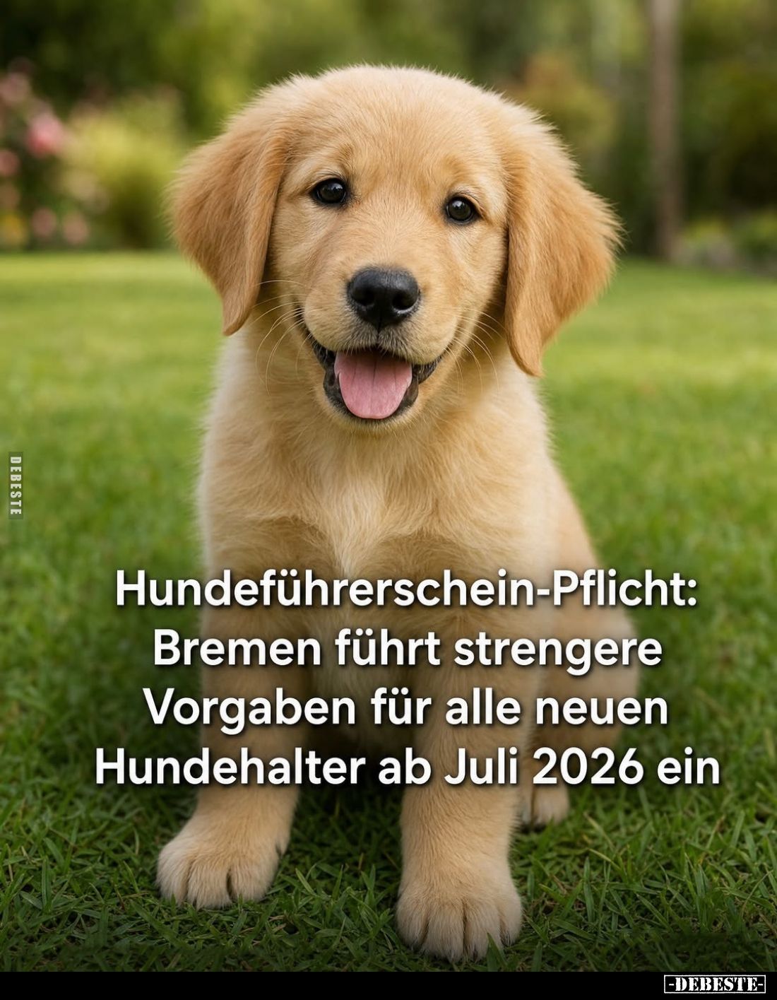 Hundeführerschein-Pflicht:
Bremen führt strengere Vorgaben für alle neuen Hundehalter ab Juli 2026 ein