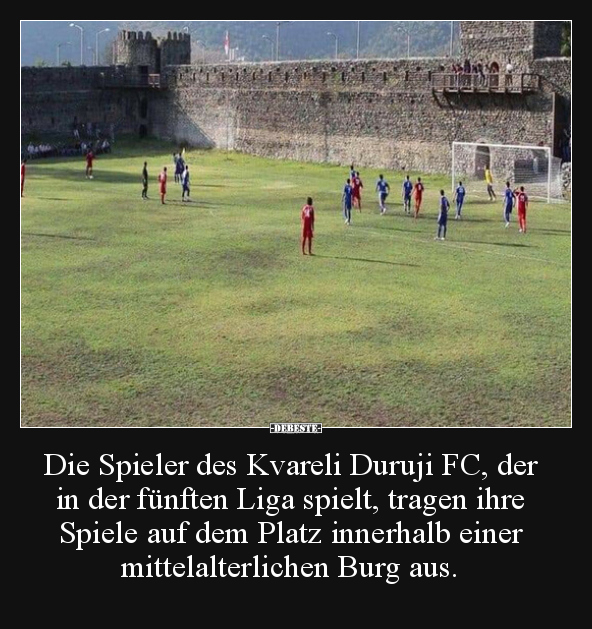 Die Spieler des Kvareli Duruji FC, der in der fünften Liga.. - Lustige Bilder | DEBESTE.de