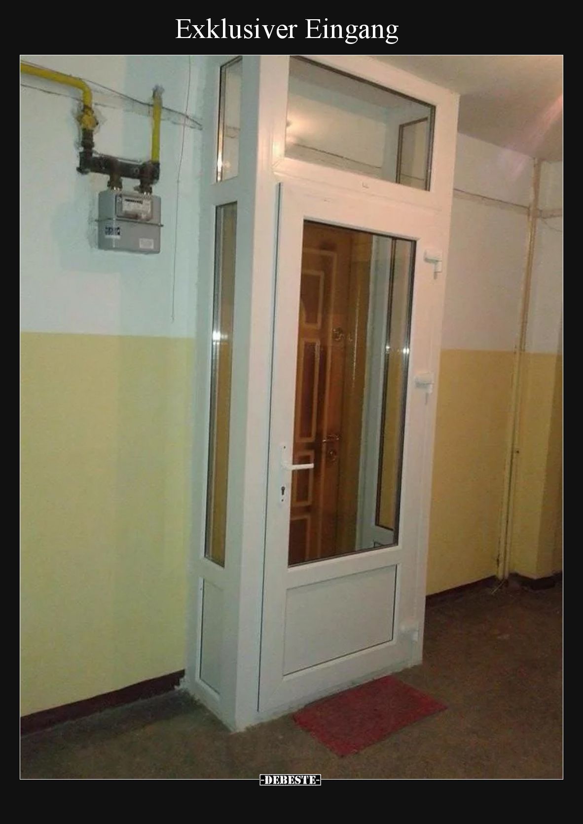 Exklusiver Eingang