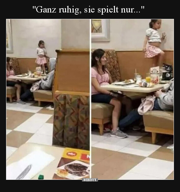 "Ganz ruhig, sie spielt nur...".. - Lustige Bilder | DEBESTE.de