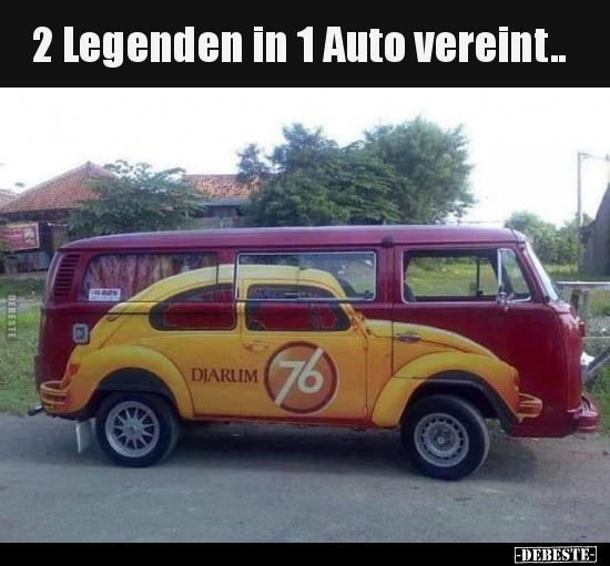 2 Legenden in 1 Auto vereint.. - Lustige Bilder | DEBESTE.de