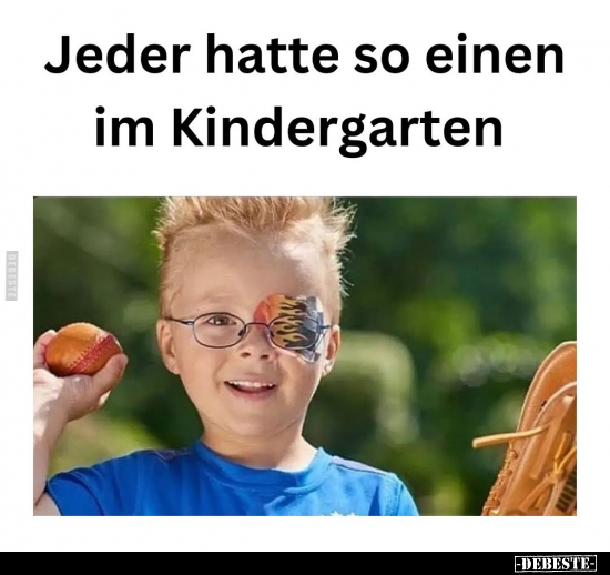 Jeder hatte so einen im Kindergarten.. - Lustige Bilder | DEBESTE.de