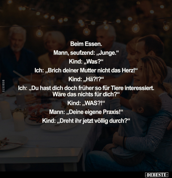 Beim Essen. - Mann, seufzend.. - Lustige Bilder | DEBESTE.de