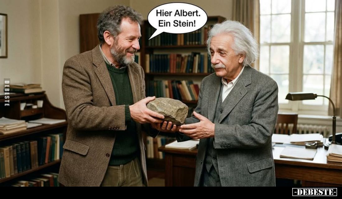 Hier Albert.
Ein Stein!