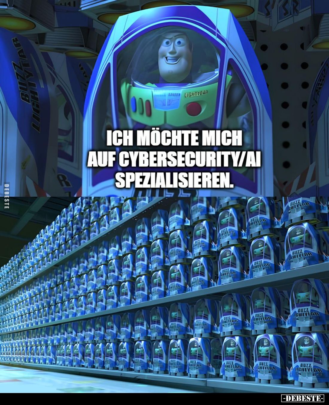 Ich möchte mich auf Cybersecurity/AI spezialisieren.
