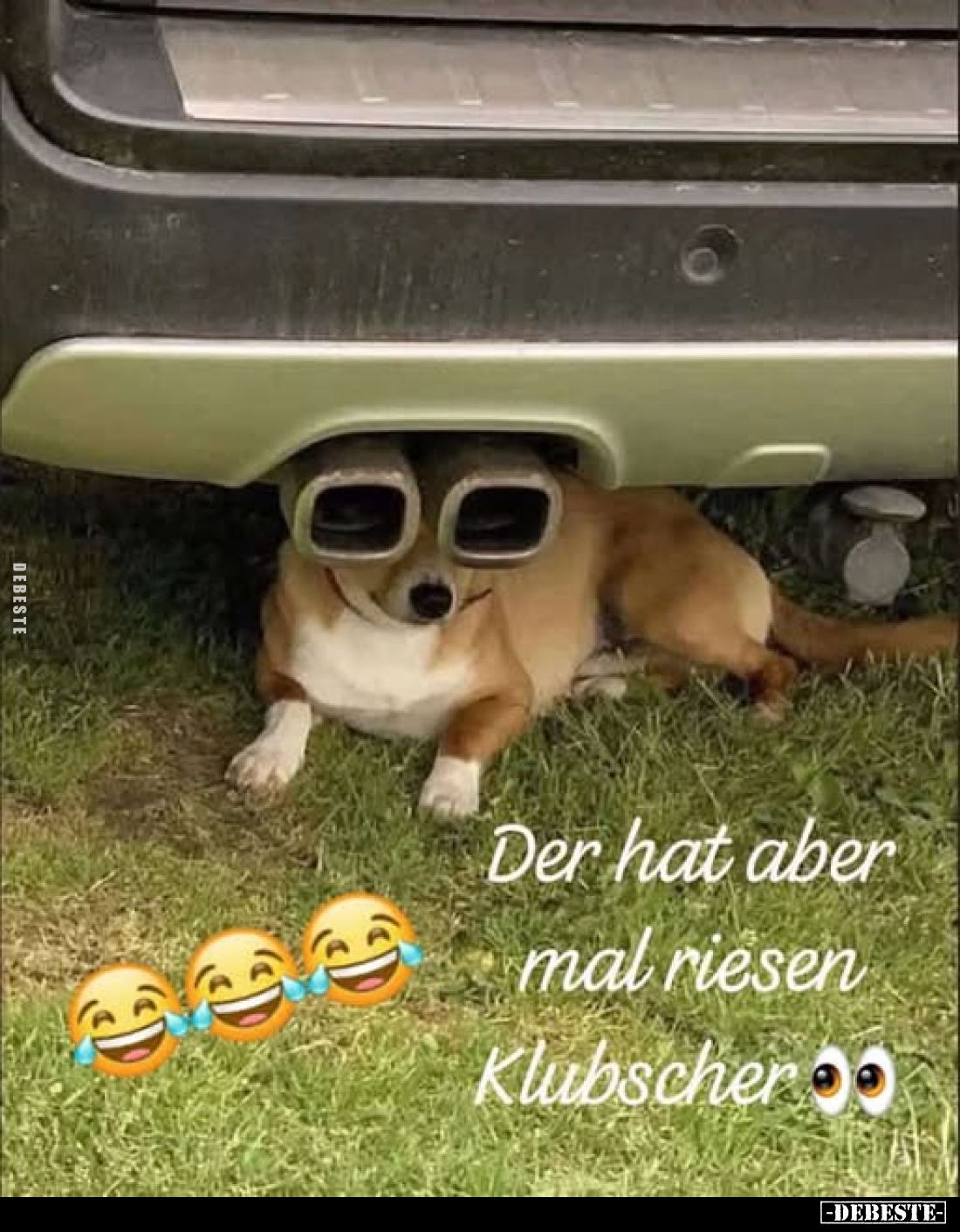 Der hat aber mal riesen Klubscher