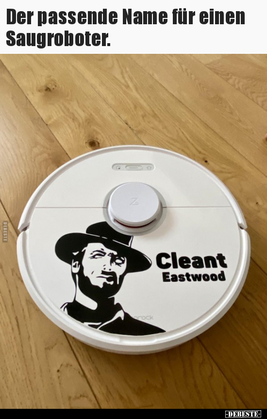 Der passende Name für einen Saugroboter...