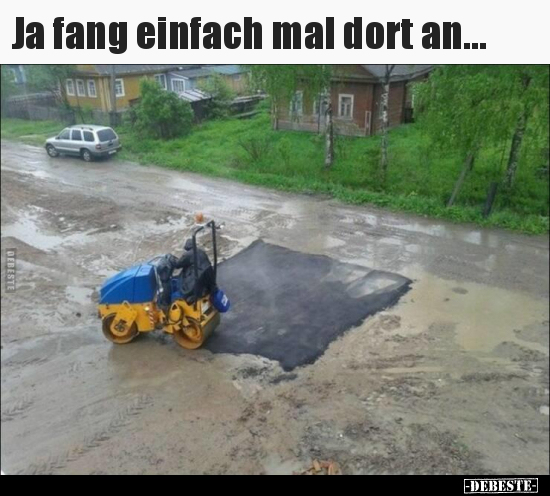 Ja fang einfach mal dort an...