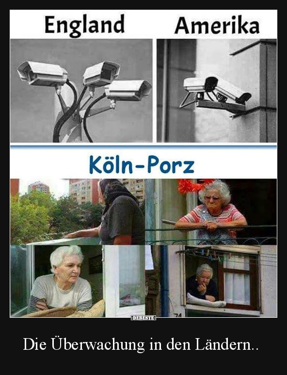 Die Überwachung in den Ländern.. - Lustige Bilder | DEBESTE.de