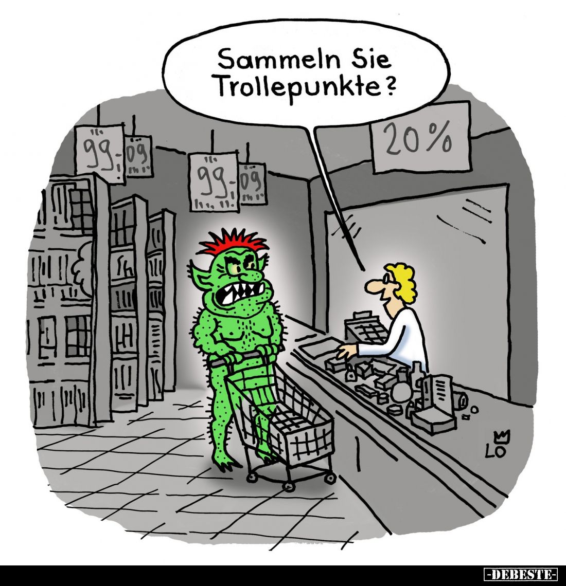 Sammeln Sie Trollepunkte?