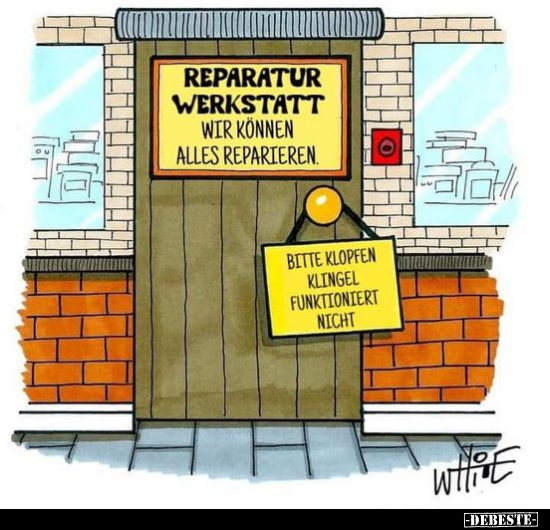 Reparatur Werkstatt.. - Lustige Bilder | DEBESTE.de