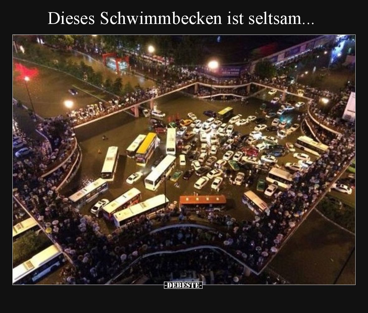Dieses Schwimmbecken ist seltsam... - Lustige Bilder | DEBESTE.de
