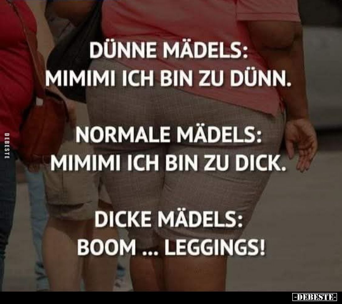 Dünne Mädels: Mimimi ich bin zu dünn.. - Lustige Bilder | DEBESTE.de