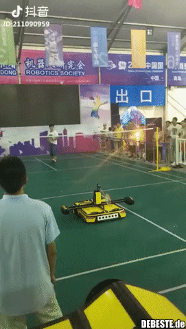 Wenigstens kann er noch nicht smashen..