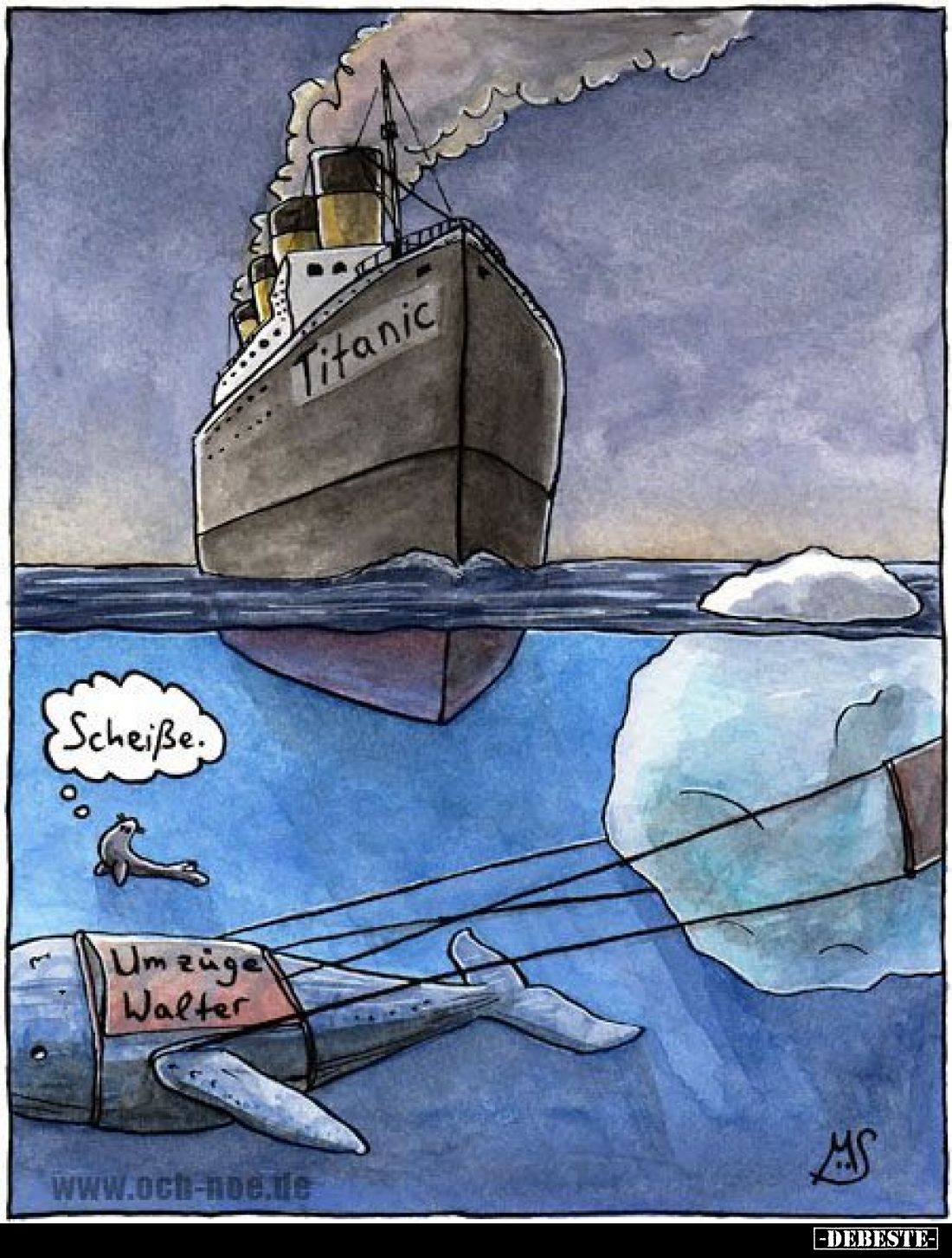 Umzüge Walter. - Scheiße.