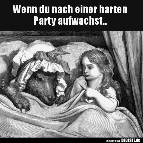 Wenn du nach einer harten Party aufwachst.. - Lustige Bilder | DEBESTE.de