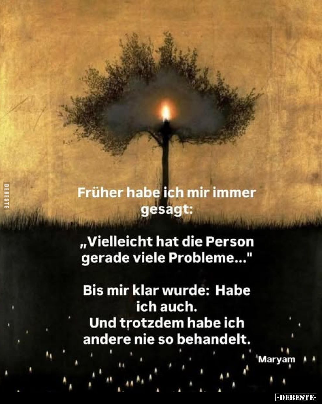 Früher habe ich mir immer gesagt:
„Vielleicht hat die Person gerade viele Probleme..."
Bis mir klar wurde: Habe ich au...