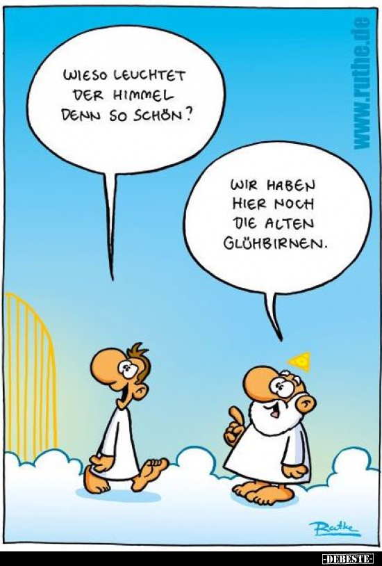 Wieso leuchtet der Himmel denn so schön?..