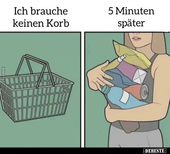 Ich brauche keinen Korb.. - Lustige Bilder | DEBESTE.de