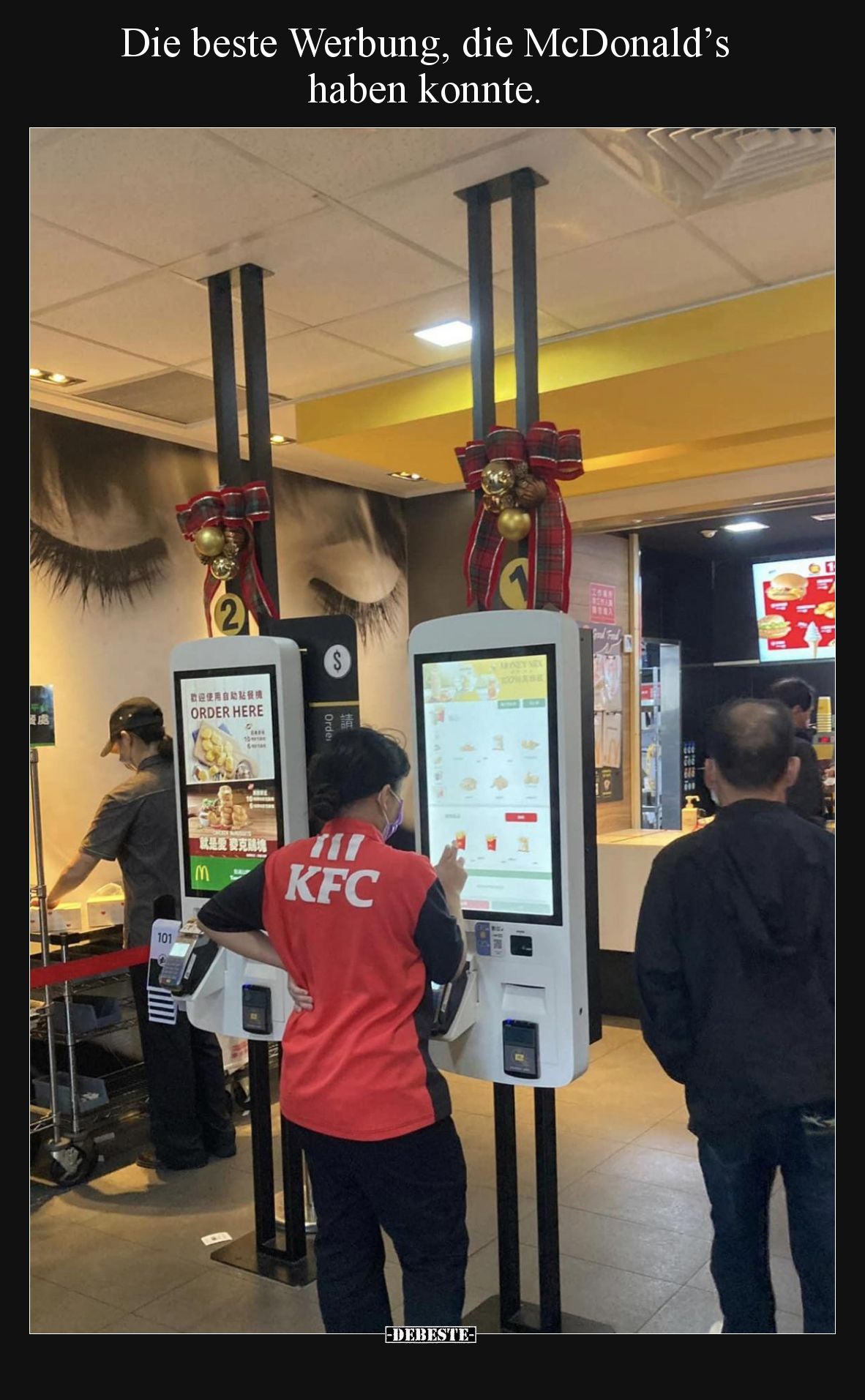 Die beste Werbung, die McDonald’s haben konnte.