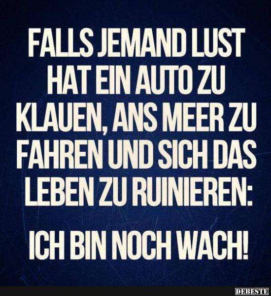 Falls jemand Lust hat, ein Auto zu klauen..