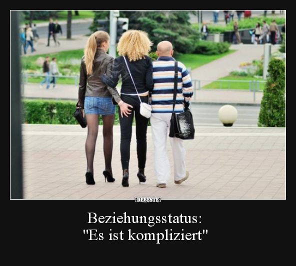 Beziehungsstatus: "Es ist kompliziert".. - Lustige Bilder | DEBESTE.de
